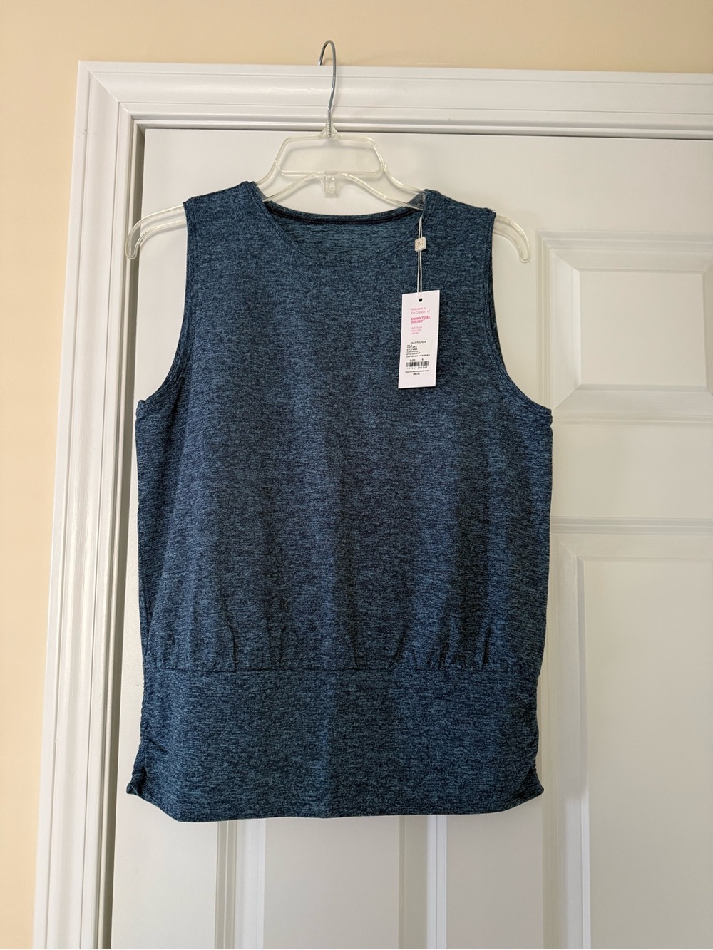 Lilly Pulitzer Heathered Navy Blue Sleeveless Tank